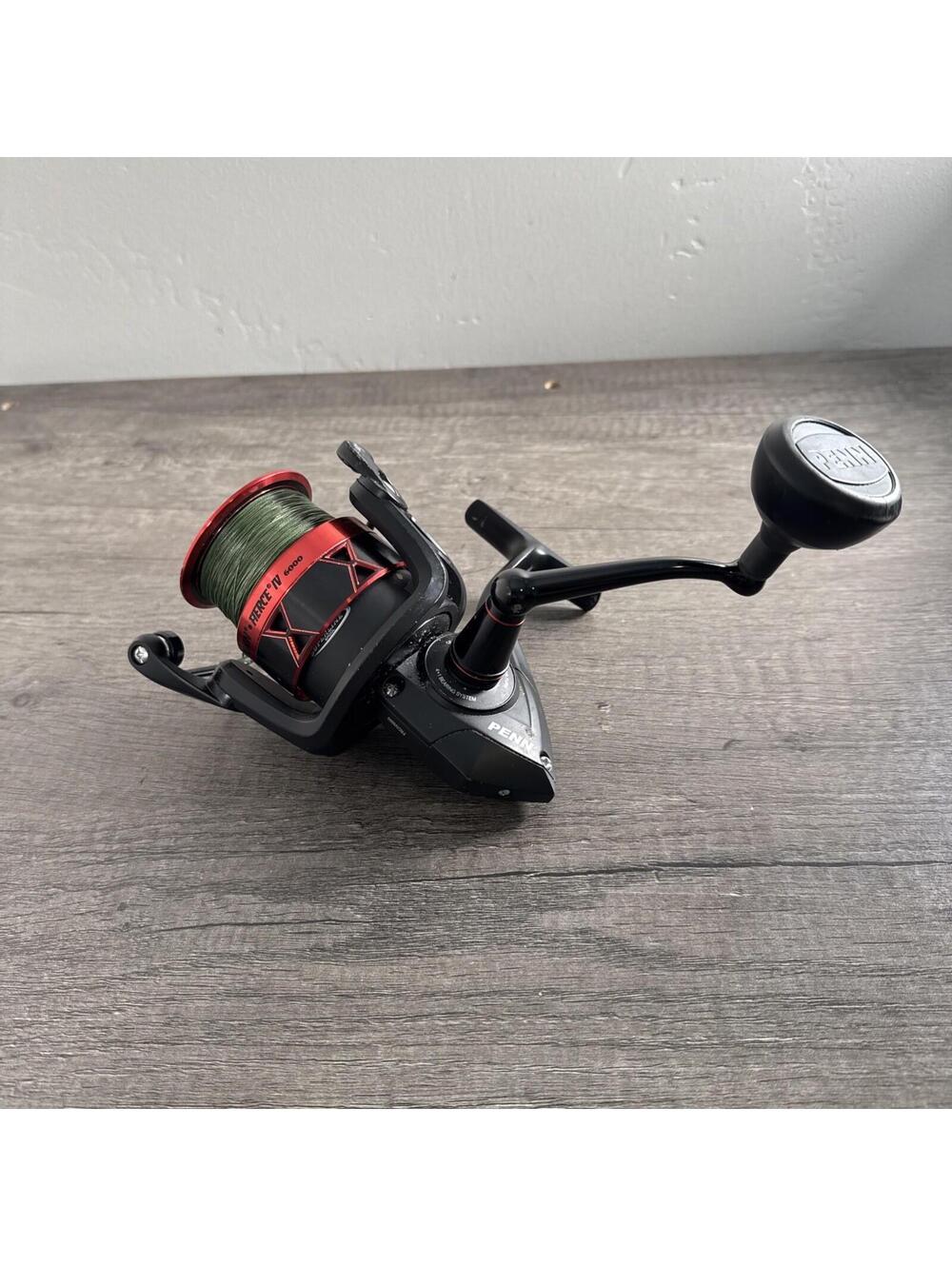 Penn Fierce IV 6000 Live Liner Reel Front Drag. Great condition!
